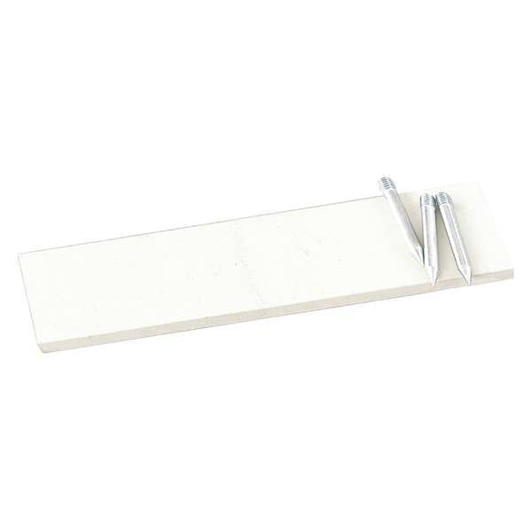 Pitchers Plate, 3.83 lb., Rubber