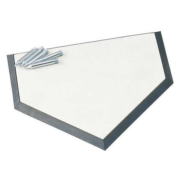 Home Plate, 12 lb., Rubber