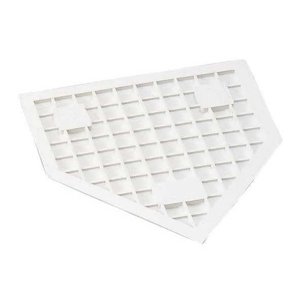 Home Plate, 5.17 lb., Rubber