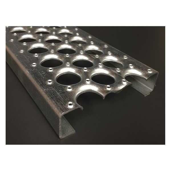 Anti-Slip Channel, 144 in. L, Grip, 2 in. H