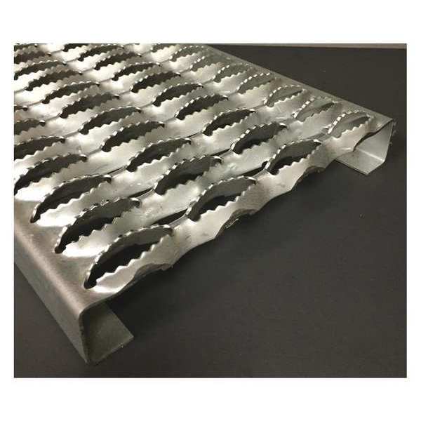 Anti-Slip Channel, Diamond, 14 Gauge, 2in.H