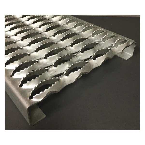 Anti-Slip Channel, Diamond, Steel, 10 in. W