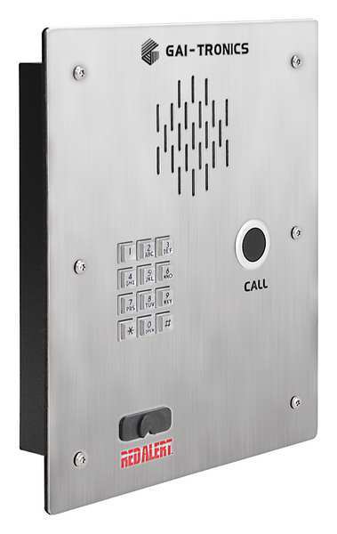 Telephone, Single Button, VoIP, Silver