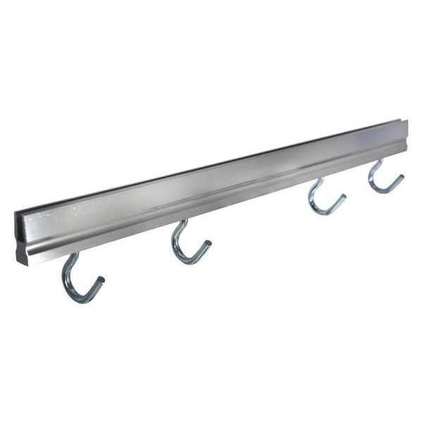 Umbrella Bag Holder, Polished Aluminum