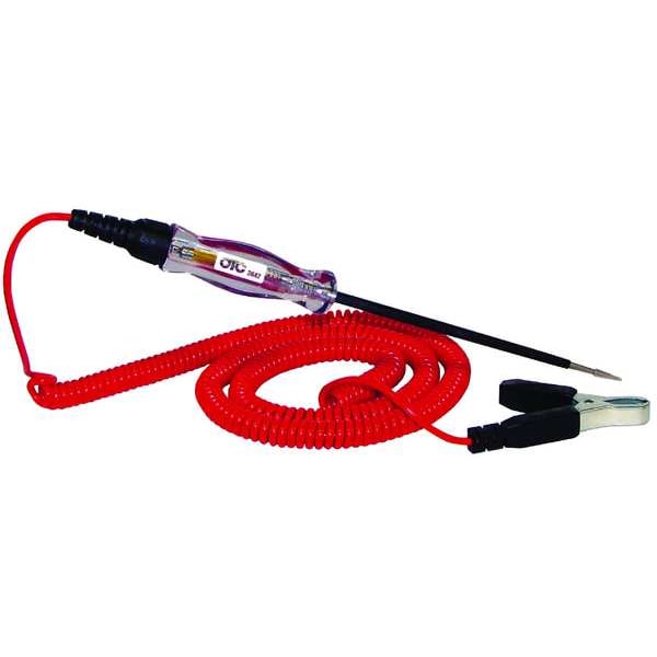 Circuit Tester, 12/24V, 24 ft., 7 in. D