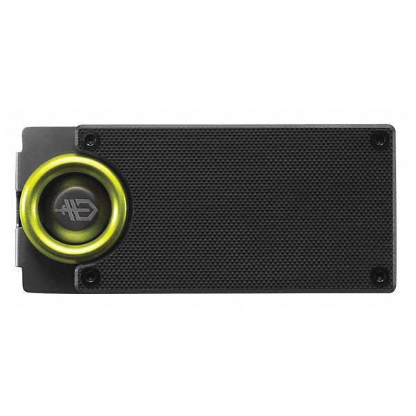 Money Clip, 3-39/64in.L, Black/Green