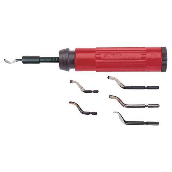 Deburring Tool Set, Holds Both B, E Blades