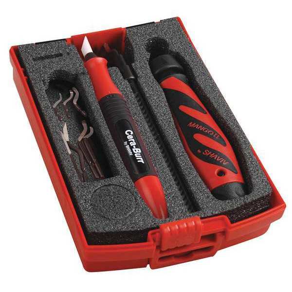 Deburring Tool Set, Aluminum, Steel, TiN