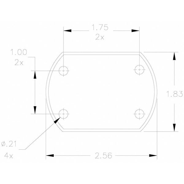 Bolt-OnFan, 2.5A, Chrome PlatedSteel, 12VDC