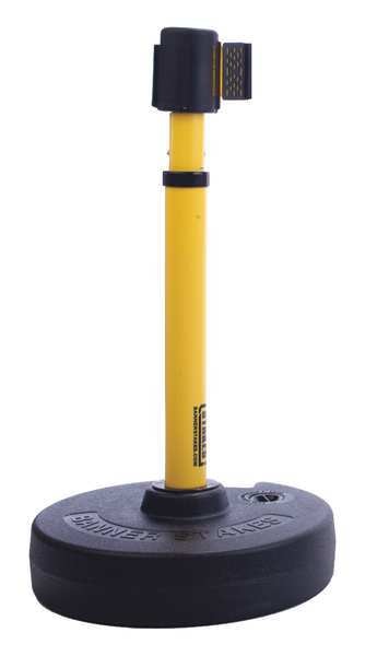 PLUS Barrier System, Caution - Cuidado
