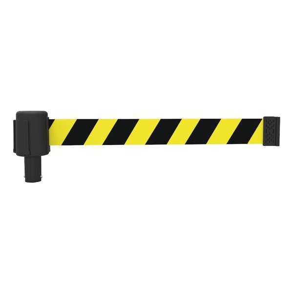 Barrier System, Yellow with Black Stripes