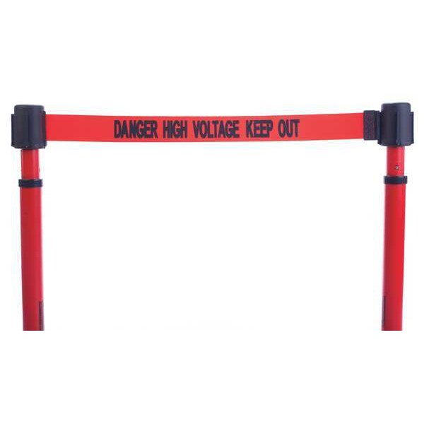 PLUS Barrier System, Plastic, Red
