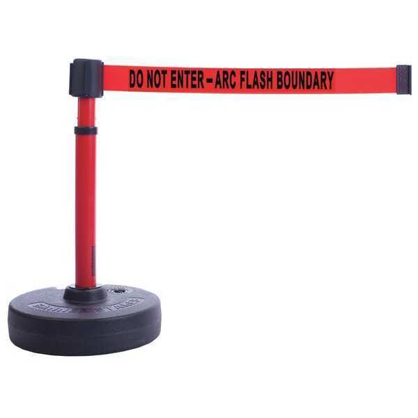 PLUS Barrier System, Red, 15 ft. L