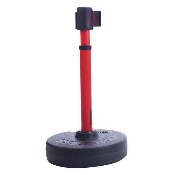 PLUS Barrier System, Red, 15 ft. L