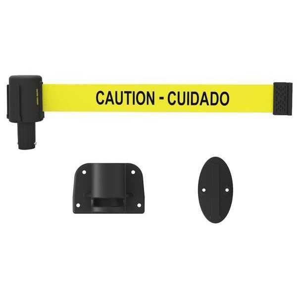 Belt Barrier, Caution - Cuidado