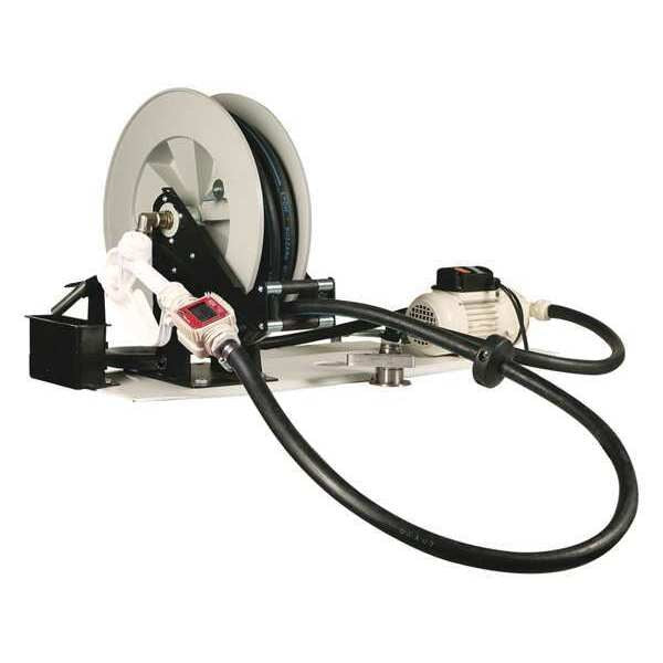 Electric Operated Drum Pump, 115VAC, 8 GPM, 1/10 HP, Polypropylene