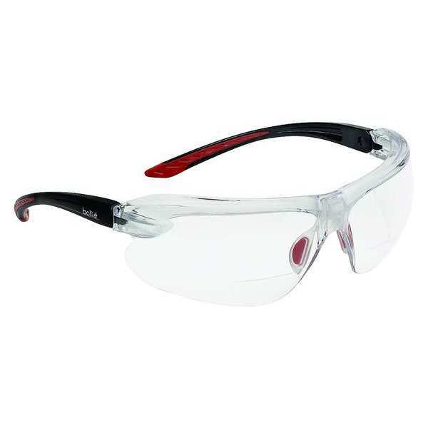 Safety Reader Glasses, +1.5 Diopter, Clear