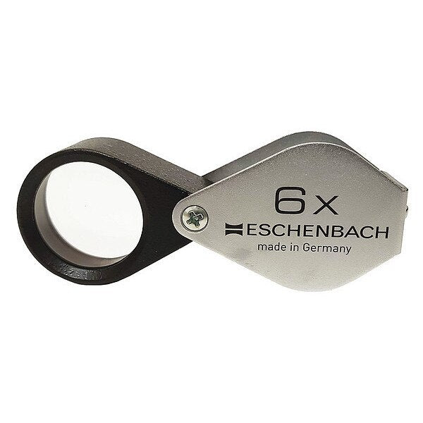 Handheld Magnifier, 23mm, 24D, Chrome