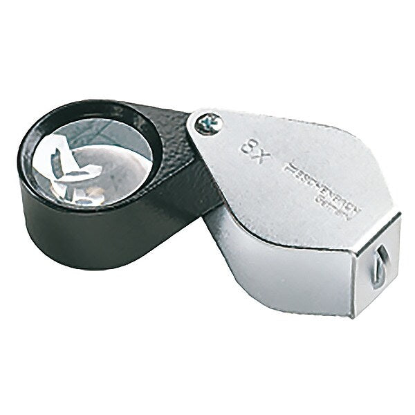 Handheld Magnifier, 23mm, 48D, Chrome