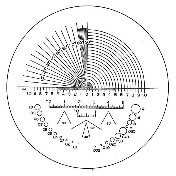 Precision Scale, Cross Hair