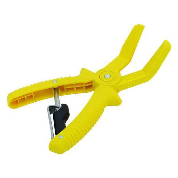 Locking Hose Clamp, Nylon, Angled Jaw
