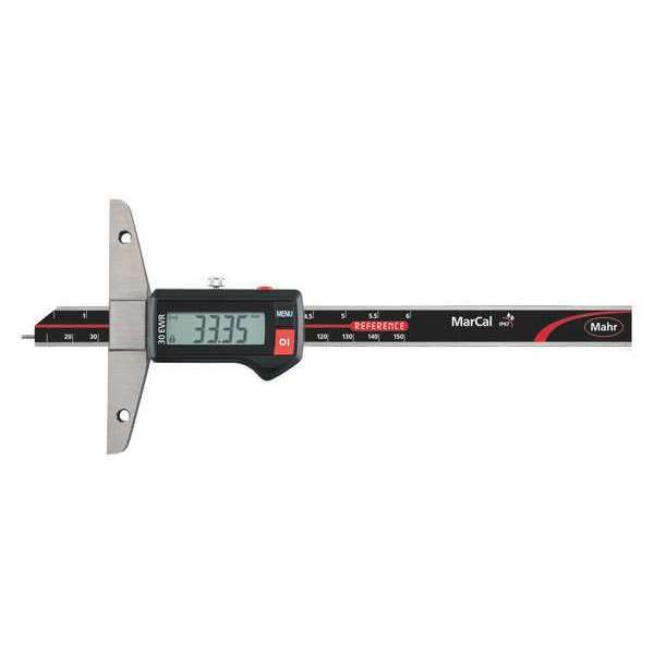 Digital Depth Gage, Wireless, 6 in. Range