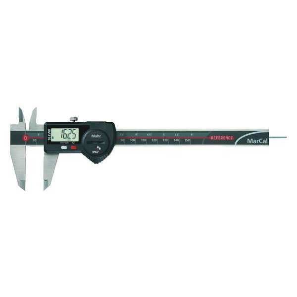 Digital Caliper, 0.001 in.Res, 150mm Range