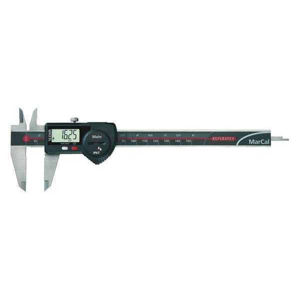 Digital Caliper, 40mm Jaw D, 150mm Range