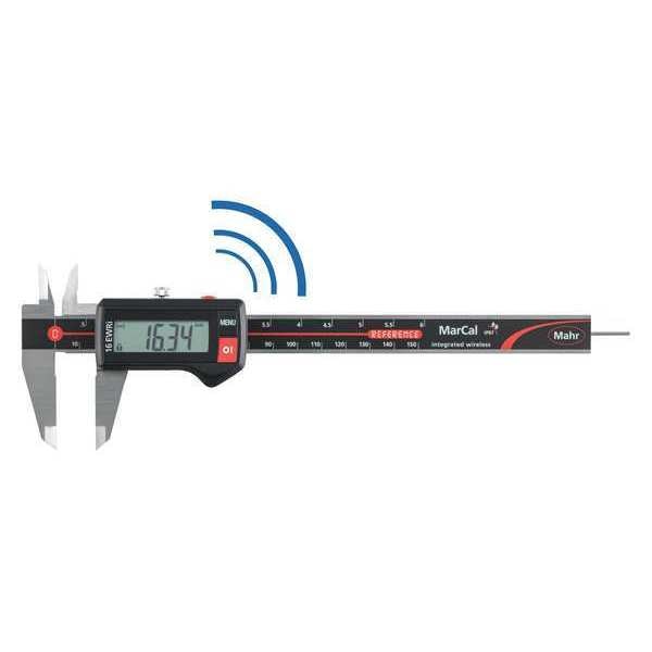 Digital Caliper, 0.001 in. Res., Wireless