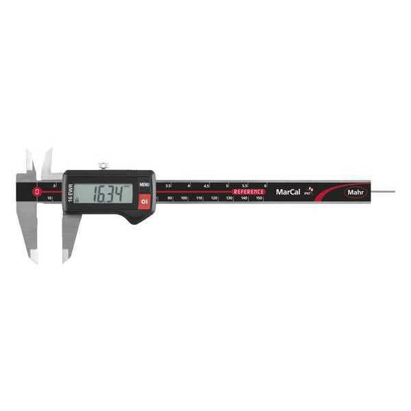 Digital Caliper, 0.0005in.Res, 150mmRange
