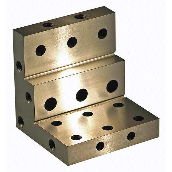 Angle Plate, 3 in. D, 2-3/4 in. H, Ground