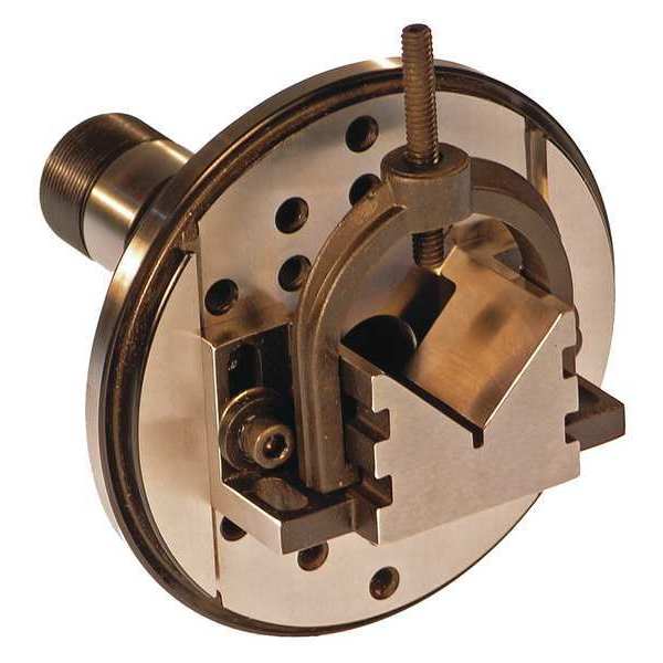Faceplate and V-Block, 4-7/8 In H.