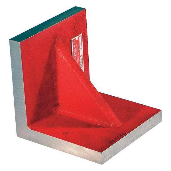 Webbed Angle Plate, 6inD, 6inH, Machined