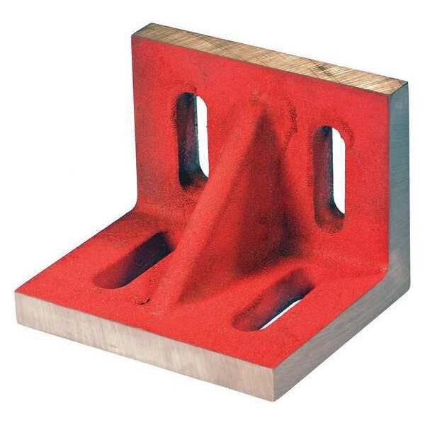 Webbed Angle Plate, 6inD, 7inH, Machined