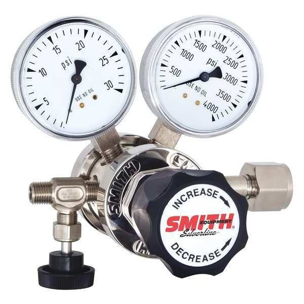 Specialty Gas Regulator, Two Stage, CGA-540, 0 to 50 psi, Use With: Oxygen