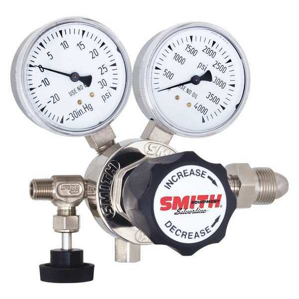 Specialty Gas Regulator, Single Stage, CGA-540, 0 to 15 psi, Use With: Oxygen