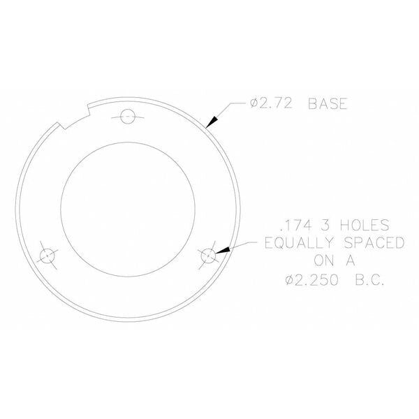 Compact Bolt-On Fan, 140/210 cfm, 12VDC