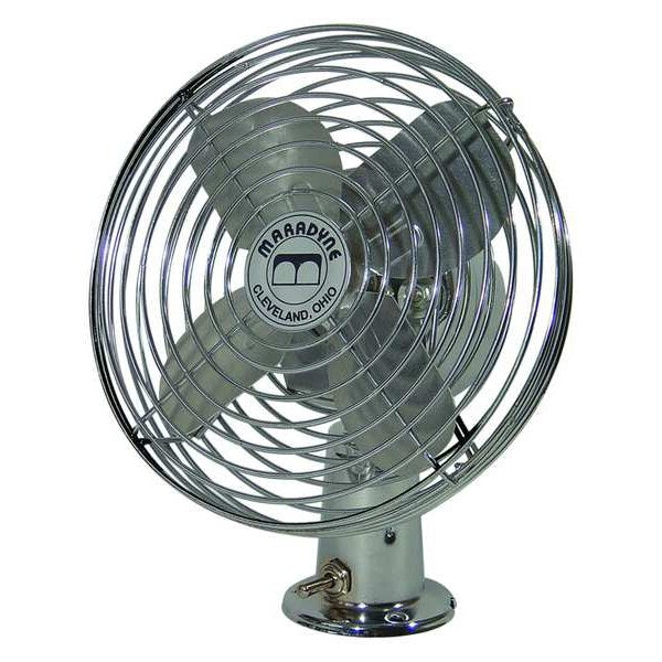 Compact Bolt-On Fan, 140/210 cfm, 12VDC