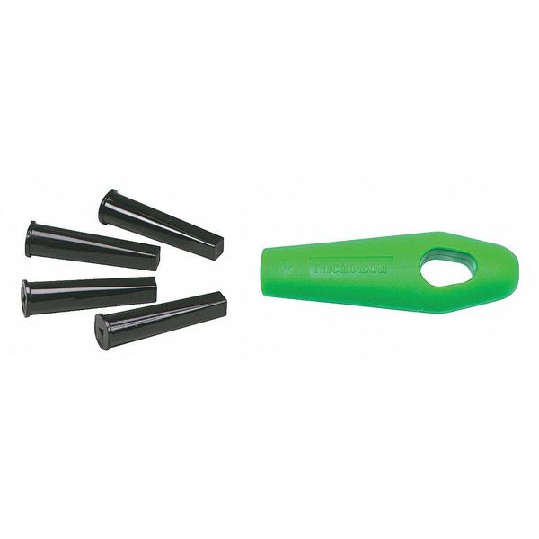 File Handle, Interchangeable, Plastic