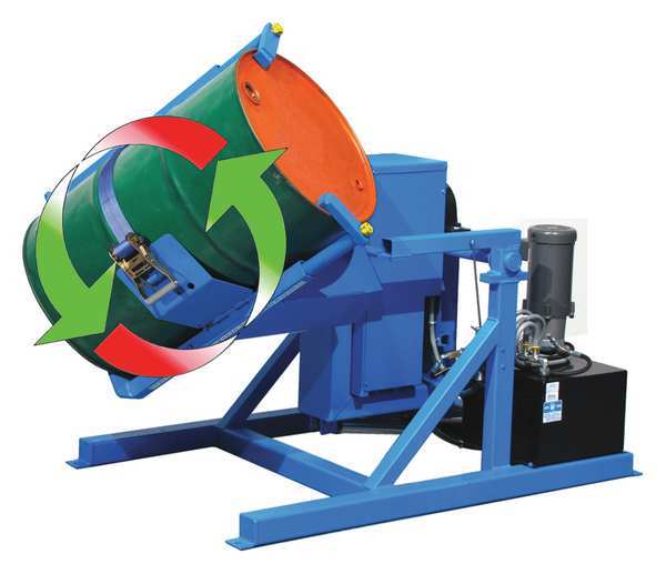 Drum Tumbler, 230VAC, 800 lb. Capacity