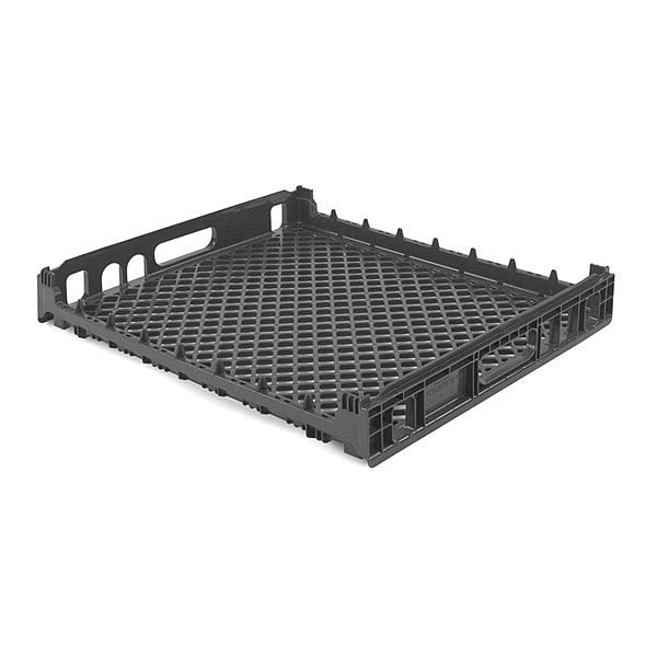Bun Basket, Single Layer, Brown, Stackable