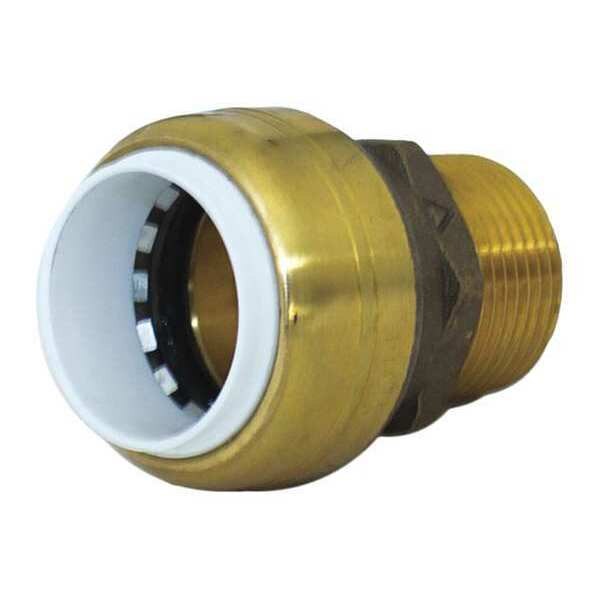 DZR Brass Male Adapter, 3/4