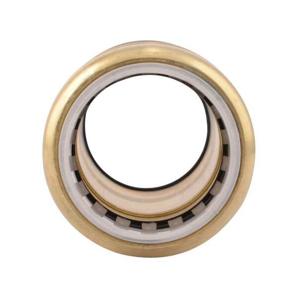 DZR Brass Slip Coupling, 1 in Tube Size