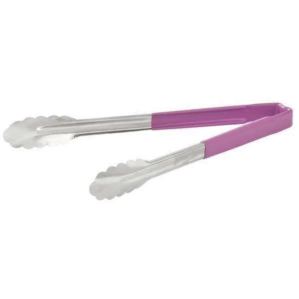 Utility Tong, Purple, 12 in. Overall L