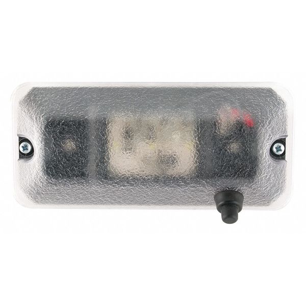 Dome Lamp, White, 2-63/64inL, On/Off Switch