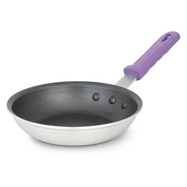 Fry Pan, Silver/Black, 1-1/2 in. Inside D