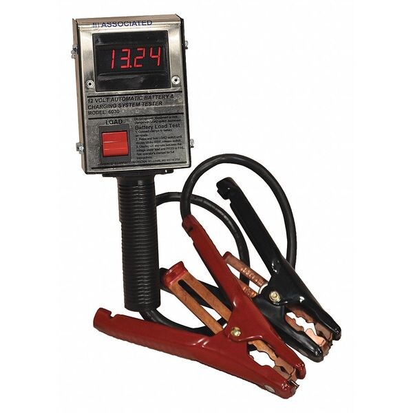 Battery Tester, Digital, 6 to 12V, 125A