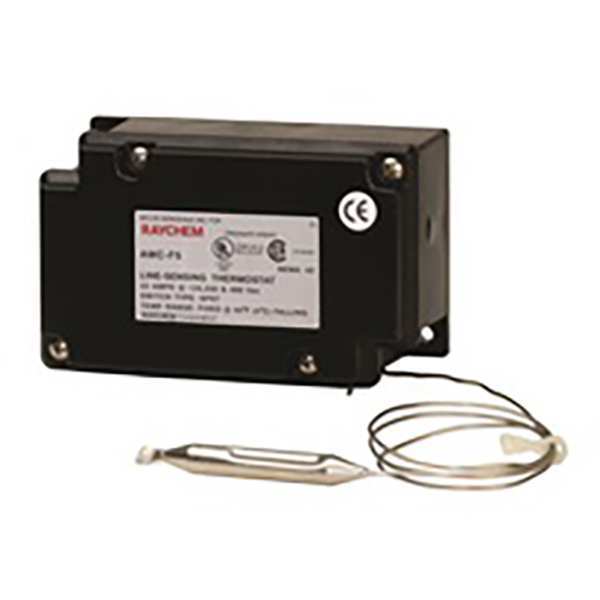 Line Volt Mechanical Tstat, Open on Rise, Indoor/Outdoor, SPST