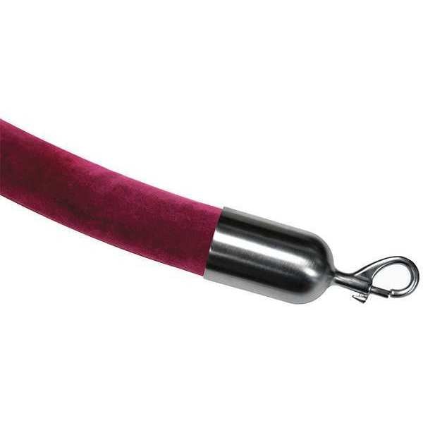 Barrier Rope, Velour, 6 ft L