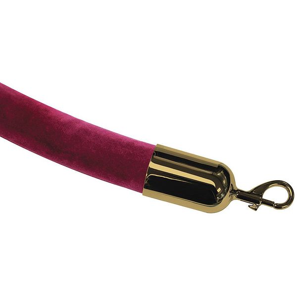 Barrier Rope, Velour, 6 ft L